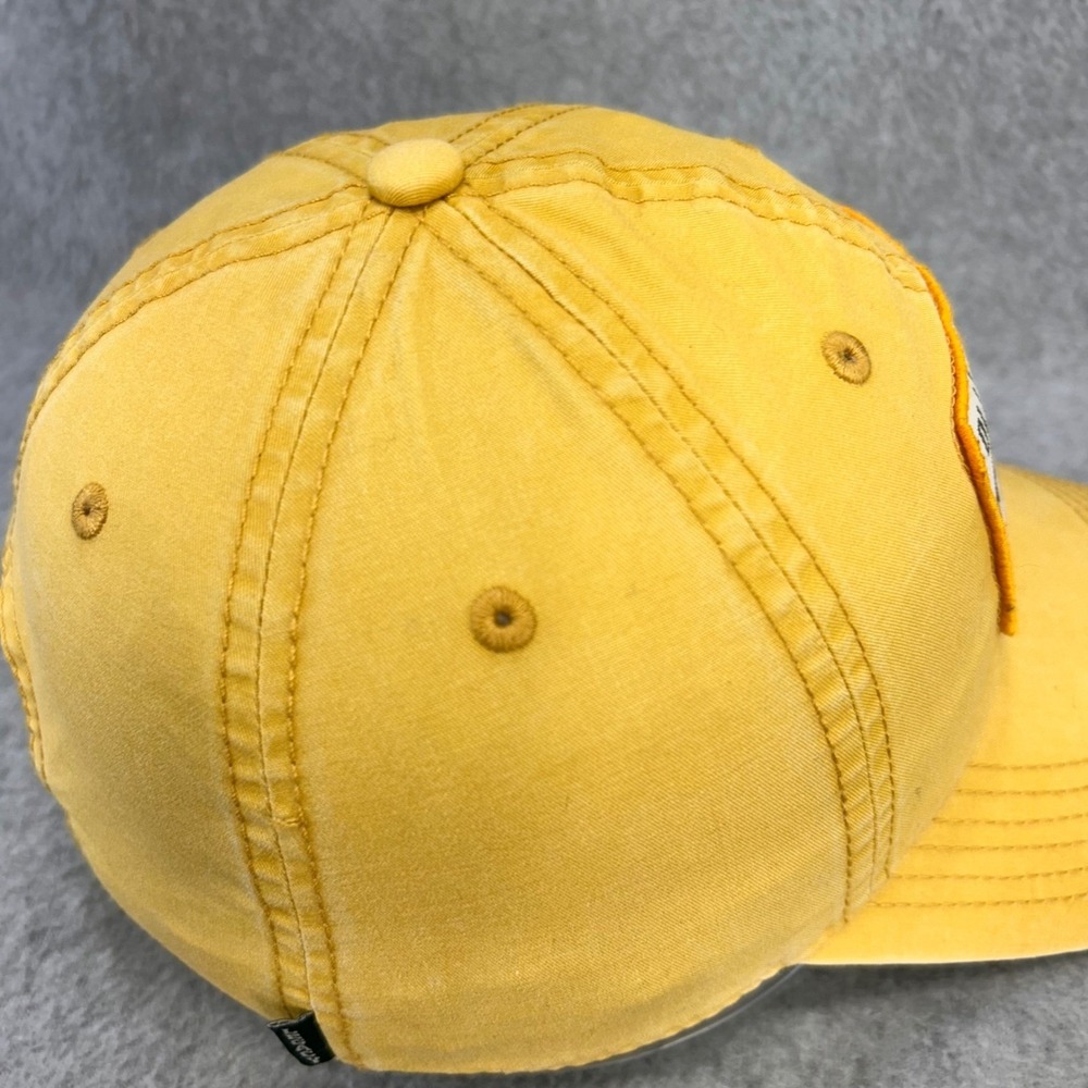 Folly Beach Surfing The Washout Mens Yellow Legacy Baseball Hat Patch OSFA - Picture 7 of 12
